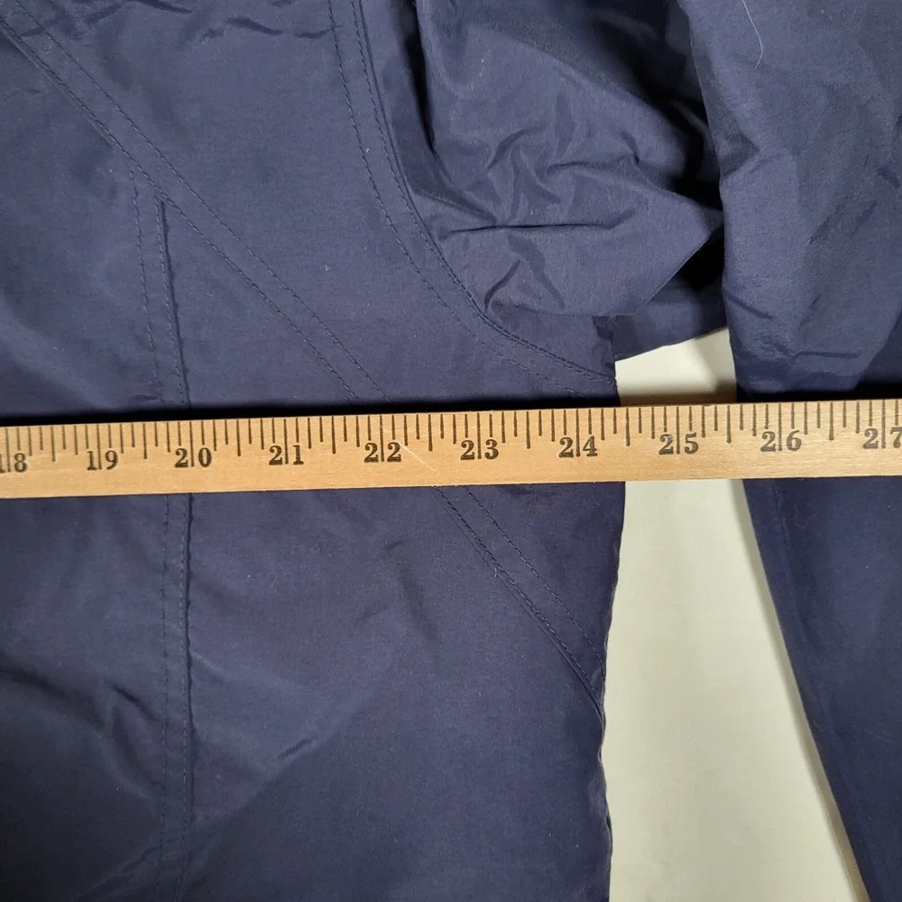 L.L. Bean Men's Large Blue Red Trim 3-in-1 Jacket Extra Zipper for Fleece Lining - Picture 9 of 11